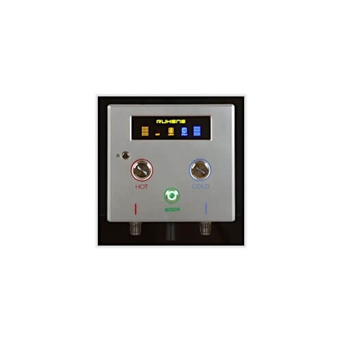 ruhens-300-bezbutlowy-dystrybutor-wody-filtrowanej-zimna-goraca-gazowana-panel-bezbutli-pl ruhens whp-300, bezbutlowy dystrybutor wody filtrowanej, zimna, gorąca, gazowana, wolnostojący, panel sterowania