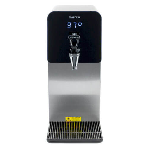 marco-mt4-automatyczny-warnik-bezbutli-pl-wrzatek-goraca-woda-front marco mt4, automatyczny warnik, sam pobiera wodę, wrzątek, woda gorąca, widok od frontu, dello.com.pl